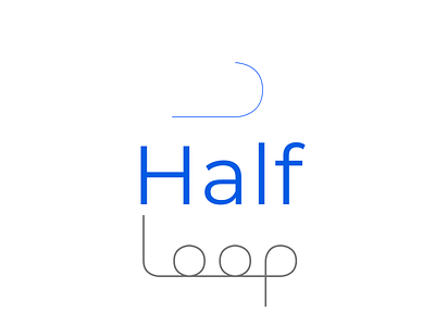 Half Loop Branding Concept branding xd
