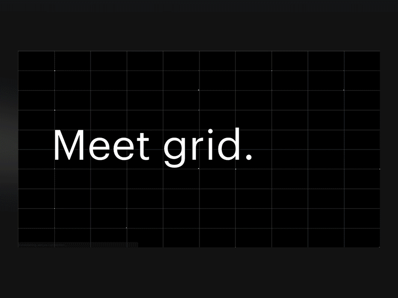 Webflow Grid animation gif gradient grid landing page web design webflow