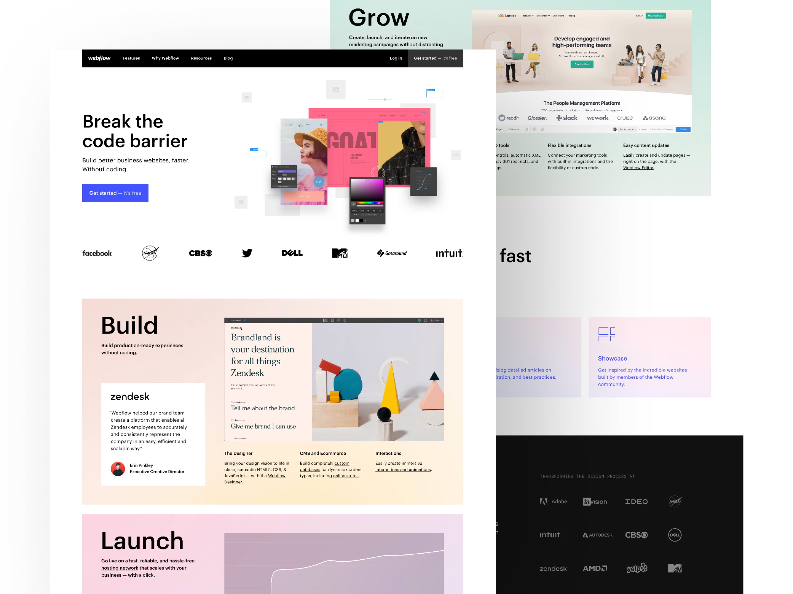 Webflow тарифные планы