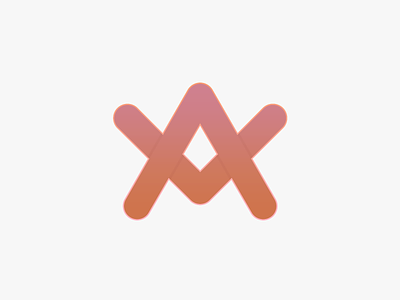 AV Monogram Logo Design design illustrator letter logo logo design minimalistic pink simple type vector