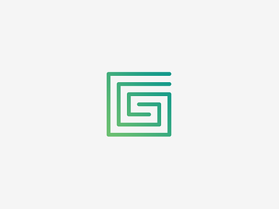 G Logo Design design g letter grid illustrator letter logo minimalistic simple type vector