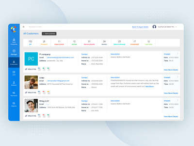 TeamClock - Customer Management System