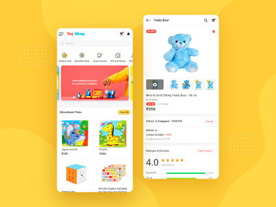 ToyShop appdevelopment ecommerce app toyshop