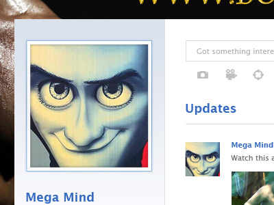 Mega Updates #2 design icons minimal profile social white