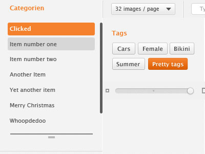 UI Buttons design interface list tags ui user interface website