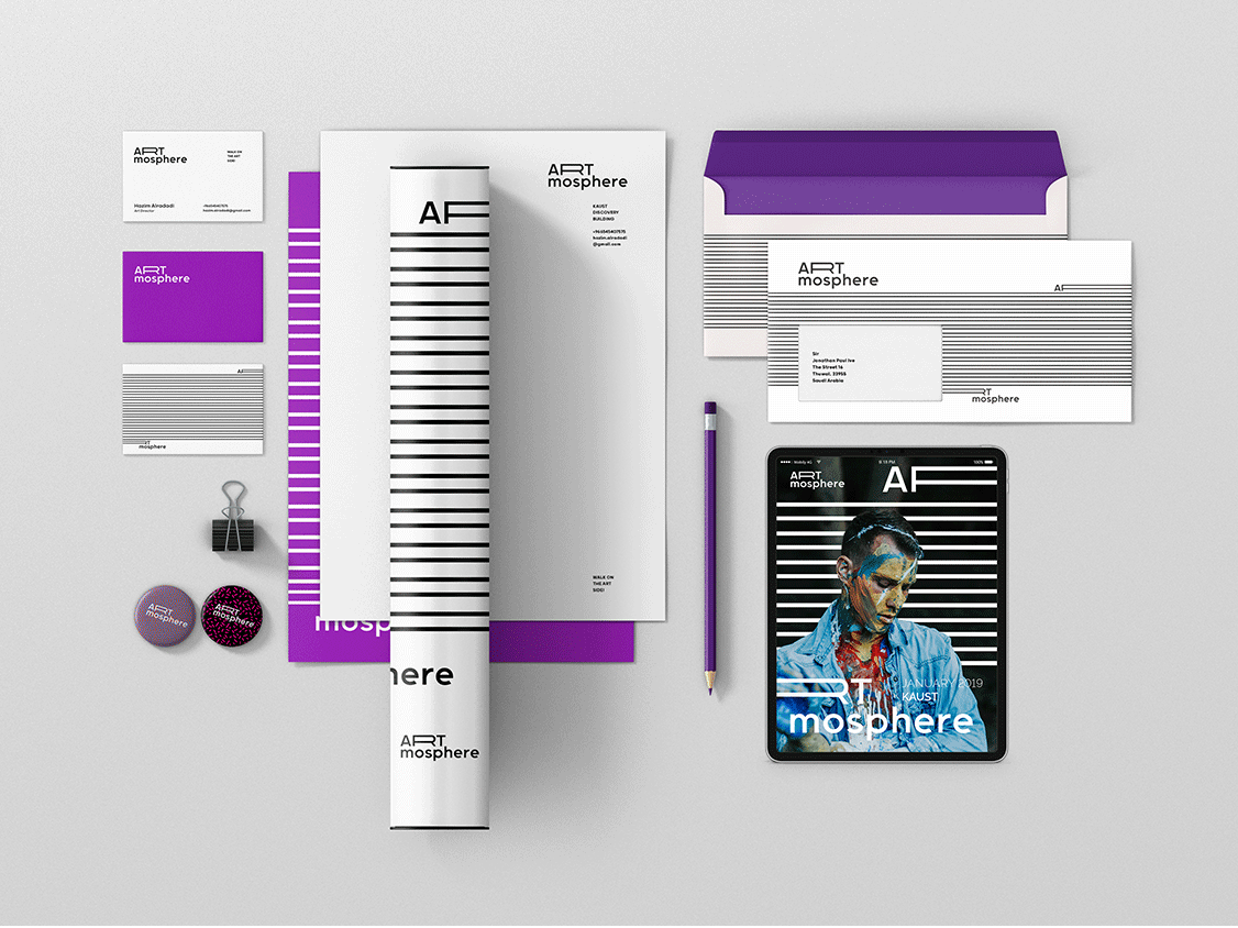 Artmosphere Identity Design