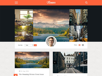 Vienna - Content Focused Personal Blog Theme