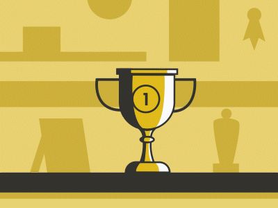 You're the winner! - chrizcomz 2d after after effects animation aftereffects animation animation 2d animation design chrizcomz design flat flatdesign illustration motion design motiongraphics throphy trophy vector winner winners