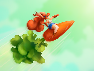 rocket-carrot