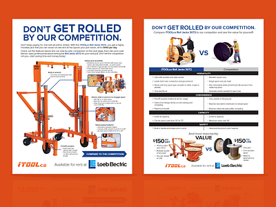 Loeb Electric iTOOLco Roll Jacks promo flyer