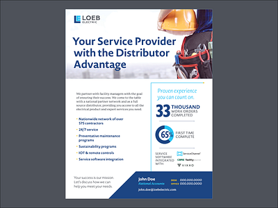 Loeb Electric national accounts flyer