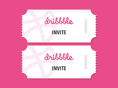 Dribbble giveaway dribbble dribbble giveaway giveaway invite ticket