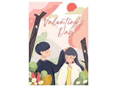 Valentine's Day ill illustration