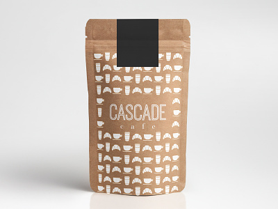 Cascade Coffee Packaging branding illustration logo design packaging design