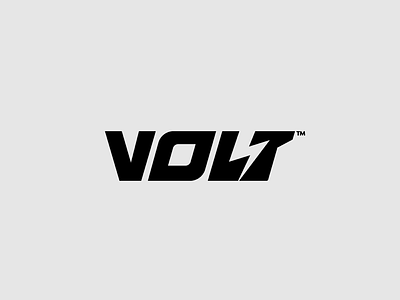 Volt logo minimal minimalism minimalist typography wordmark
