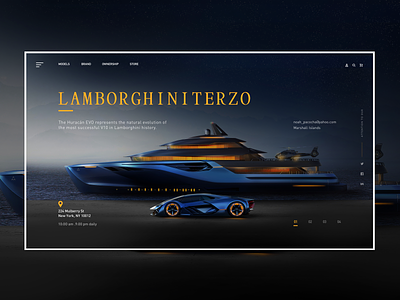 lamborghini-car-design car design icon logo ui ux web web design web desing