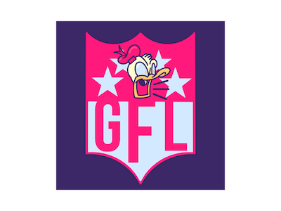 Img 3722 donald duck football fun league logo sports