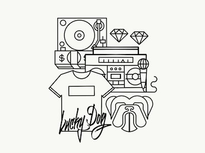 Lucky Dog T-shirt