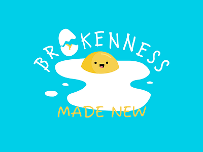 Brokenness sticker