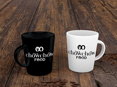 ChowChow Food Logo branding design illustration logo typography vector