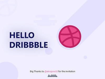 Hello Dribbble! animation app brand branding clean design flat identity illustration ios logo mobile sketch type typography ui ux vector web website