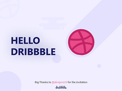 Hello Dribbble!