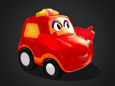 Cartoon Car Illustration car carcartoon carcharacter cartoon character graphics illustration vector