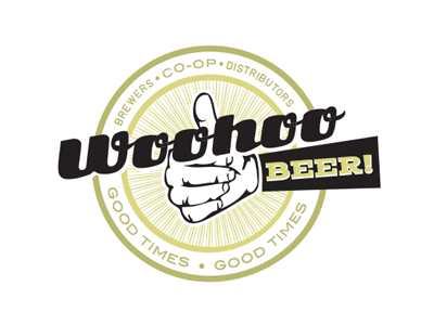 Woohoo Beer! Logo beer logo brewery emblem logo
