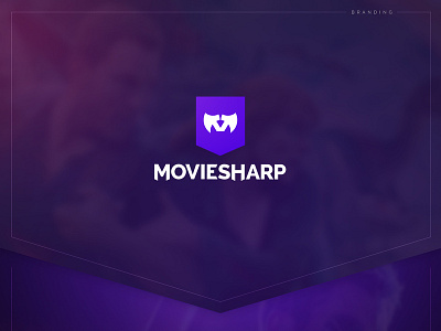 Moviesharp Logo design