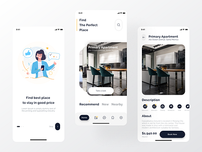 Real Estate App design real estate ui kit ui kit