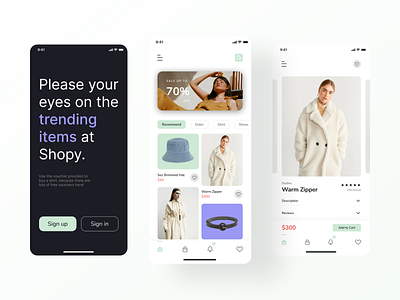 E-Commerce App app design kit ui