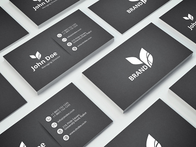 Corporate Black Business Card