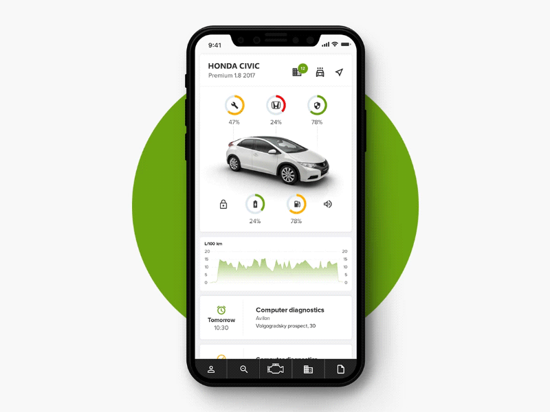 NLOYT app car mobile service