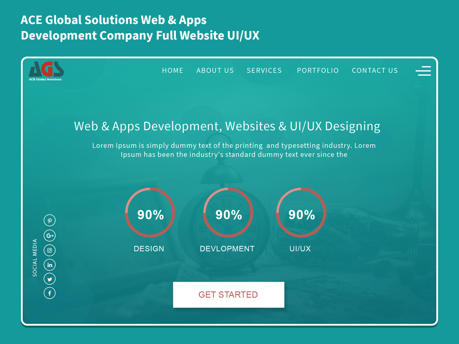 Website UI/UX Design by Anees Saifi on Dribbble