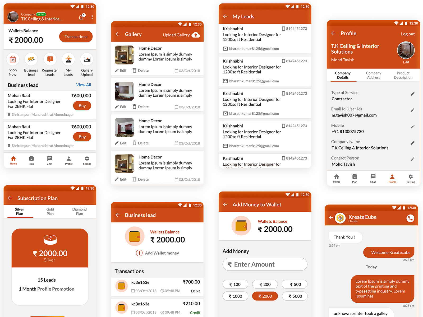 Vendor Application Ui/UX by Anees Saifi on Dribbble