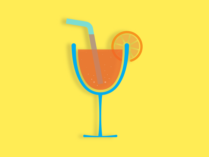 Orange Juice by Milad on Dribbble