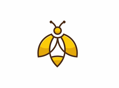 Firefly fimbird fire fly insect logo logodesigner