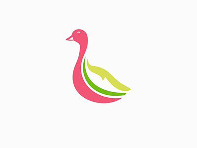 goose bird fimbird goose logo