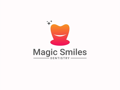Magic Smile logo dentist dentist logo fimbird magic smile