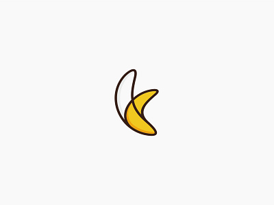 Banana banana leaf fimbird logo logodesigner
