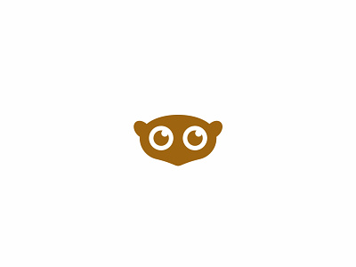Tarsier animal fimbird logo tarsier