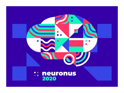 Neuronus - Poster Brain Illustration