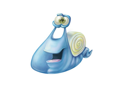 Snail character snail