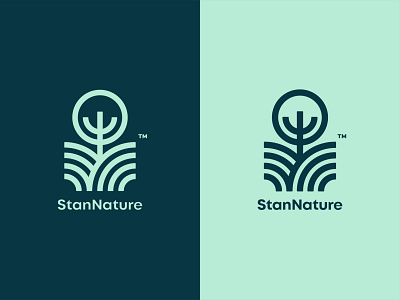 Logo Design for the StanNature 🌳 brand identity branding eco ecofriendly ecology green green logo logo logo symbol logomark logotype mark design tree logo trees