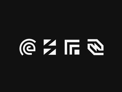 Logo concepts for the Ensurge Micropower. brand identity brand identity design branding design energy logo letter e logo logo logo concepts logo options logo symbol logomark logotype