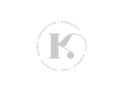 Kodály Competition Debrecen – logo animation brand design brand identity branding branding and identity branding design design hungarian hungary identity illustrator logo logo design logo guidelines proportions vector