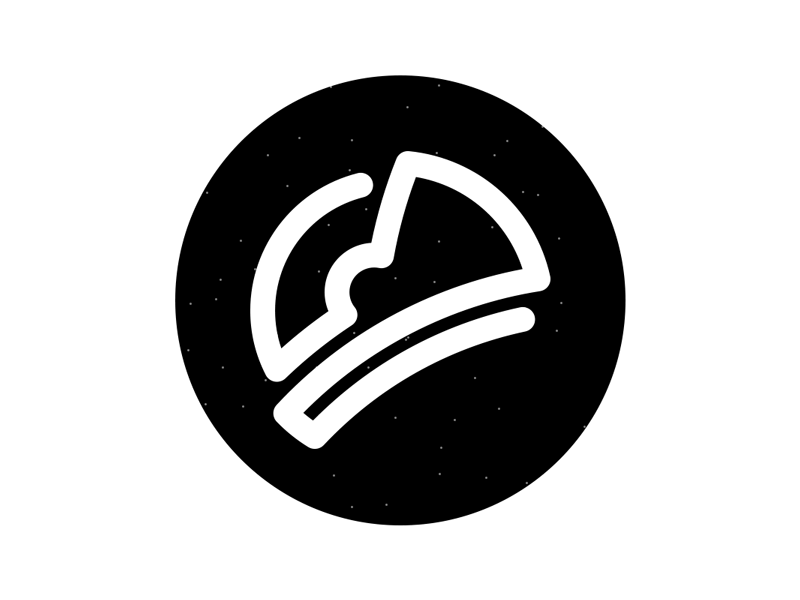 Space Helmet animation black line lineart logo photoshop practice single line space spacesuit suit white