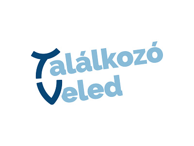 Találkozó Veled - logo v03. branding christian draft fish fish logo hungarian hungary illustrator logo logo alphabet luther lutheran vector