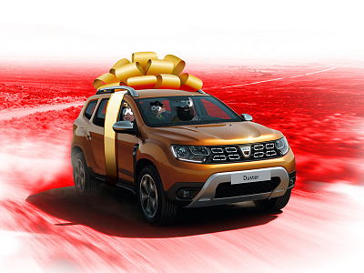 Win A Duster caledonia car cartoon dacia dream duster family gift kanak new present vahine