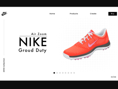 Nike Shoe (Product Page)